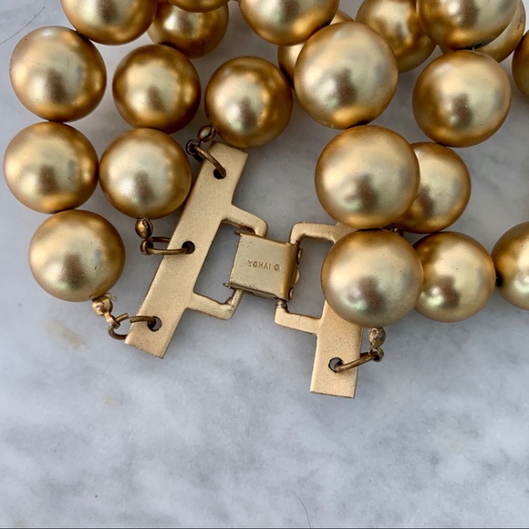 💍SOLD💍Vintage Debra Yohai Triple Strand Bracelet - Picture 5 of 8